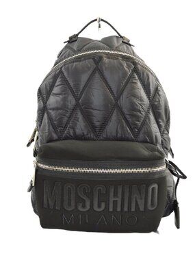 Moschino quilted nylon backpack bag #202-90